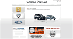 Desktop Screenshot of dacia.autohaus-dressler.de